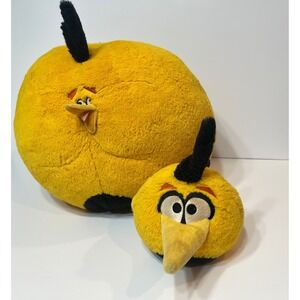 Angry Birds Bubbles Inflated & Yellow 5" Plush Commonwealth 2012